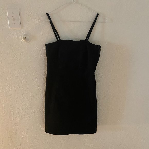 Black Denim Dress XS - Zara - Picture 6 of 7